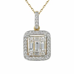 Zawieszka z diamentami (P52657 Y) - zdjęcie: 2