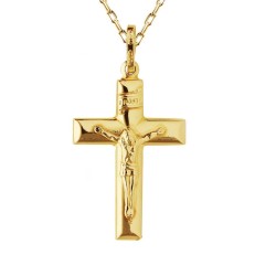 Zawieszka złota krzyżyk (P11032 Y) - zdjęcie: 2