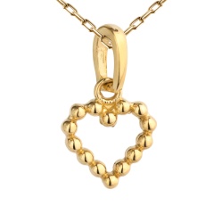 Zawieszka złota serce
