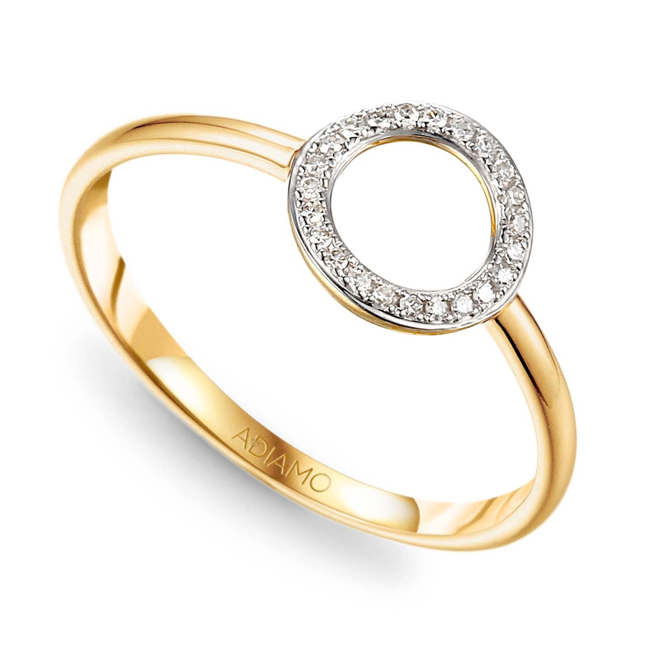 Pierścionek z diamentami (R62793 Y): 7