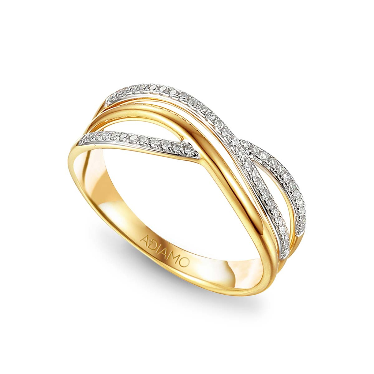 Pierścionek z diamentami (R63727 Y): 7