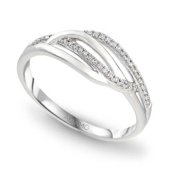 Pierścionek z diamentami (R47734 W): 7 - zdjęcie: 2