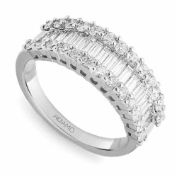 Pierścionek z diamentami (R10043 W): 10 - zdjęcie: 2