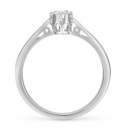 Pierścionek z diamentem (R88312 W 0,08ct): 8 - zdjęcie: 4