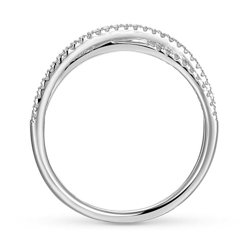 Pierścionek z diamentami (R79936 W)