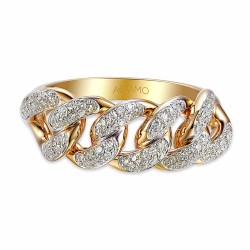 Pierścionek z diamentami (R91573 Y): 7 - zdjęcie: 4