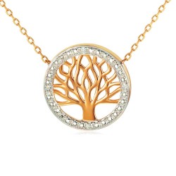 Naszyjnik z diamentami (N06639 R C) - zdjęcie: 2