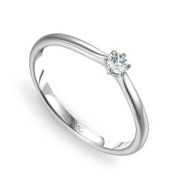 Pierścionek z diamentem (R62571 W 0,15ct): 12 - zdjęcie: 2