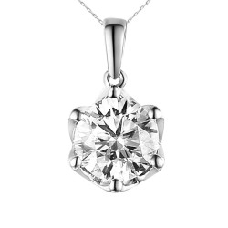 Zawieszka z diamentem (P34280 W 1,00ct) - zdjęcie: 2