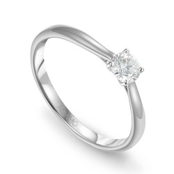 Pierścionek z diamentem (R43029 W 0,24ct): 8 - zdjęcie: 2