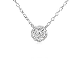 Naszyjnik z diamentami (N08280 W C) - zdjęcie: 2