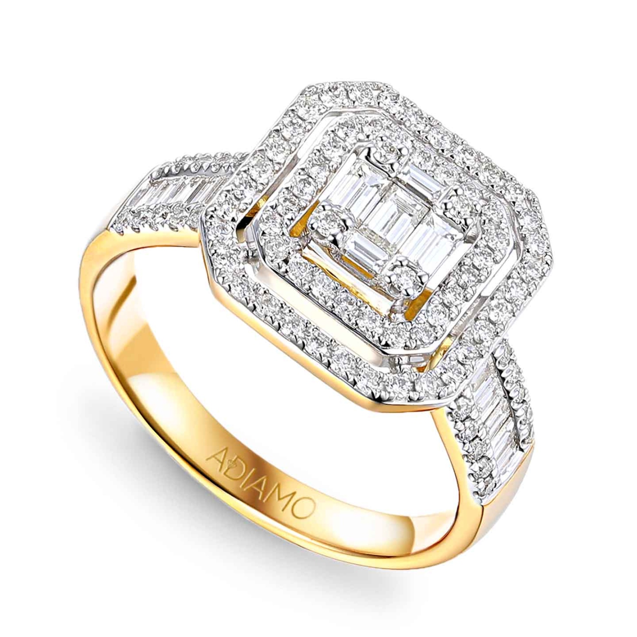 Pierścionek z diamentami (R86696 Y): 15