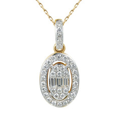 Zawieszka z diamentami (P85658 Y) - zdjęcie: 2