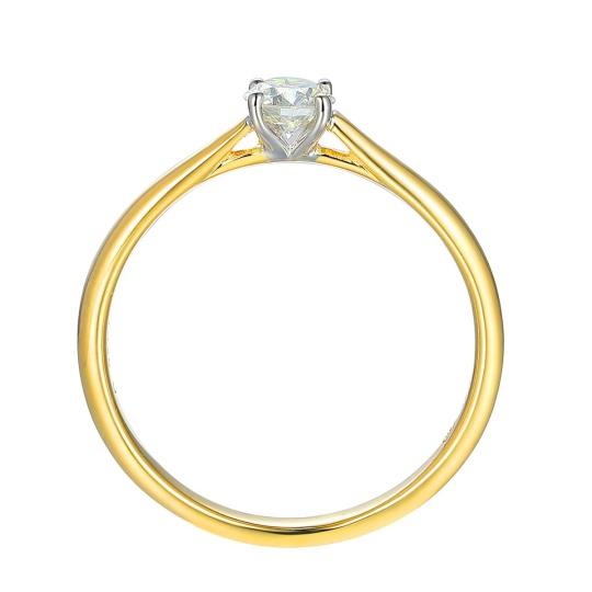 Pierścionek z diamentem (R43029 YW 0,24ct): 8