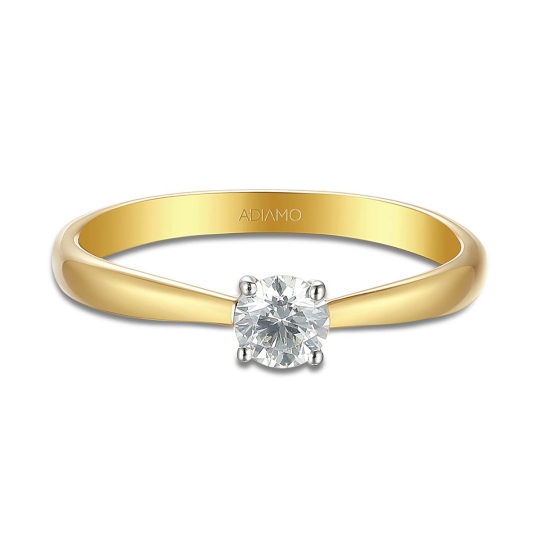 Pierścionek z diamentem (R43029 YW 0,24ct): 8