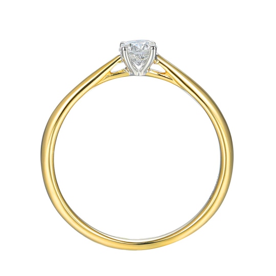 Pierścionek z diamentem (R43029 YW 0,20ct): 8