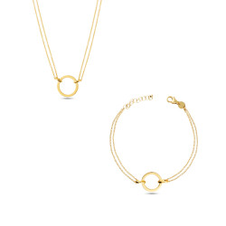 Komplet złotej biżuterii (Zestaw Z-2NB) - zdjęcie: 2