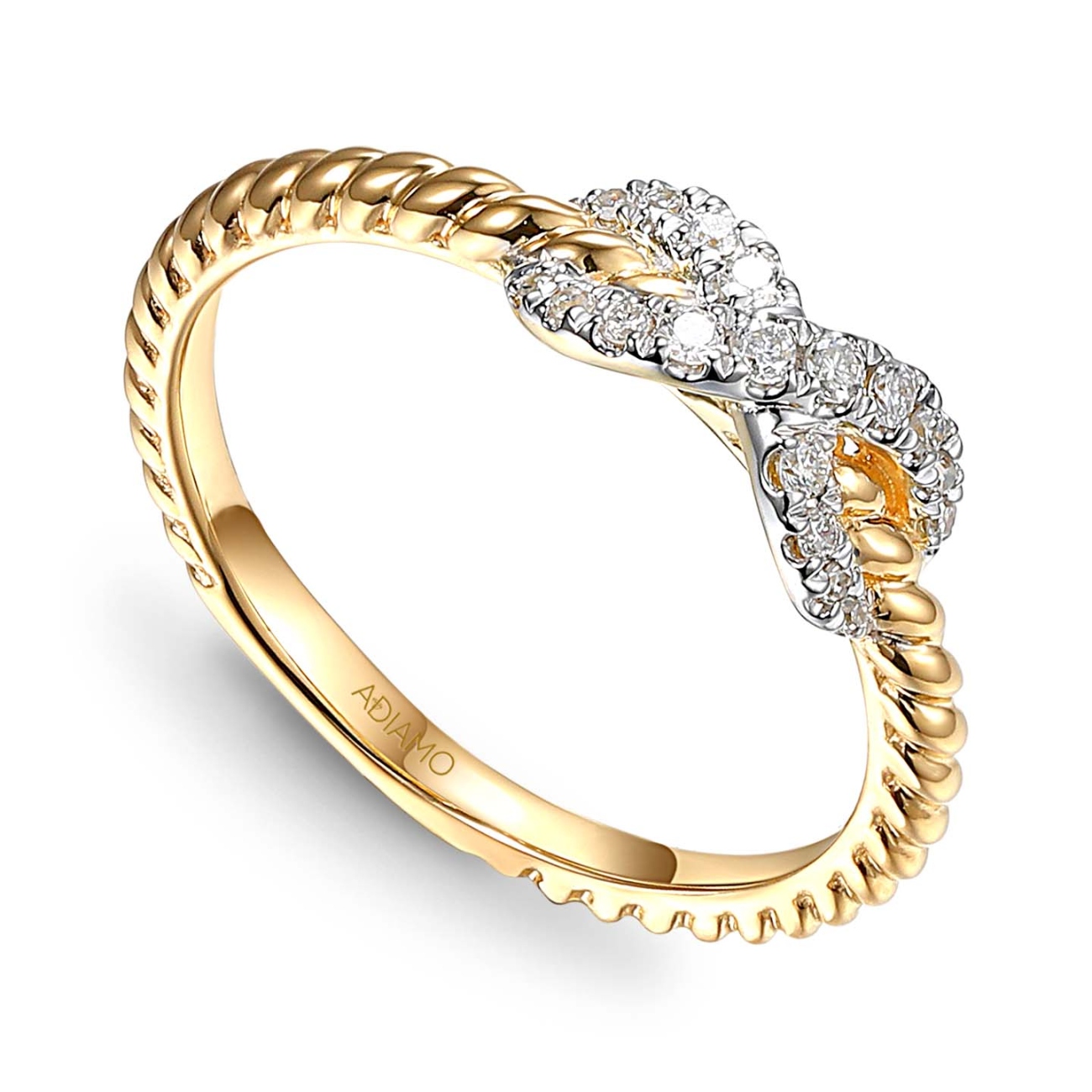 Pierścionek z diamentami (R86352 Y): 12