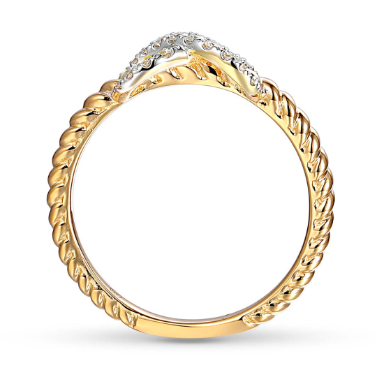 Pierścionek z diamentami (R86352 Y): 8