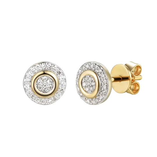 Komplet biżuterii z diamentami (Zestaw N08916+E71726)