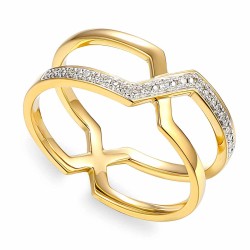 Pierścionek z diamentami (R87516 Y): 7 - zdjęcie: 2