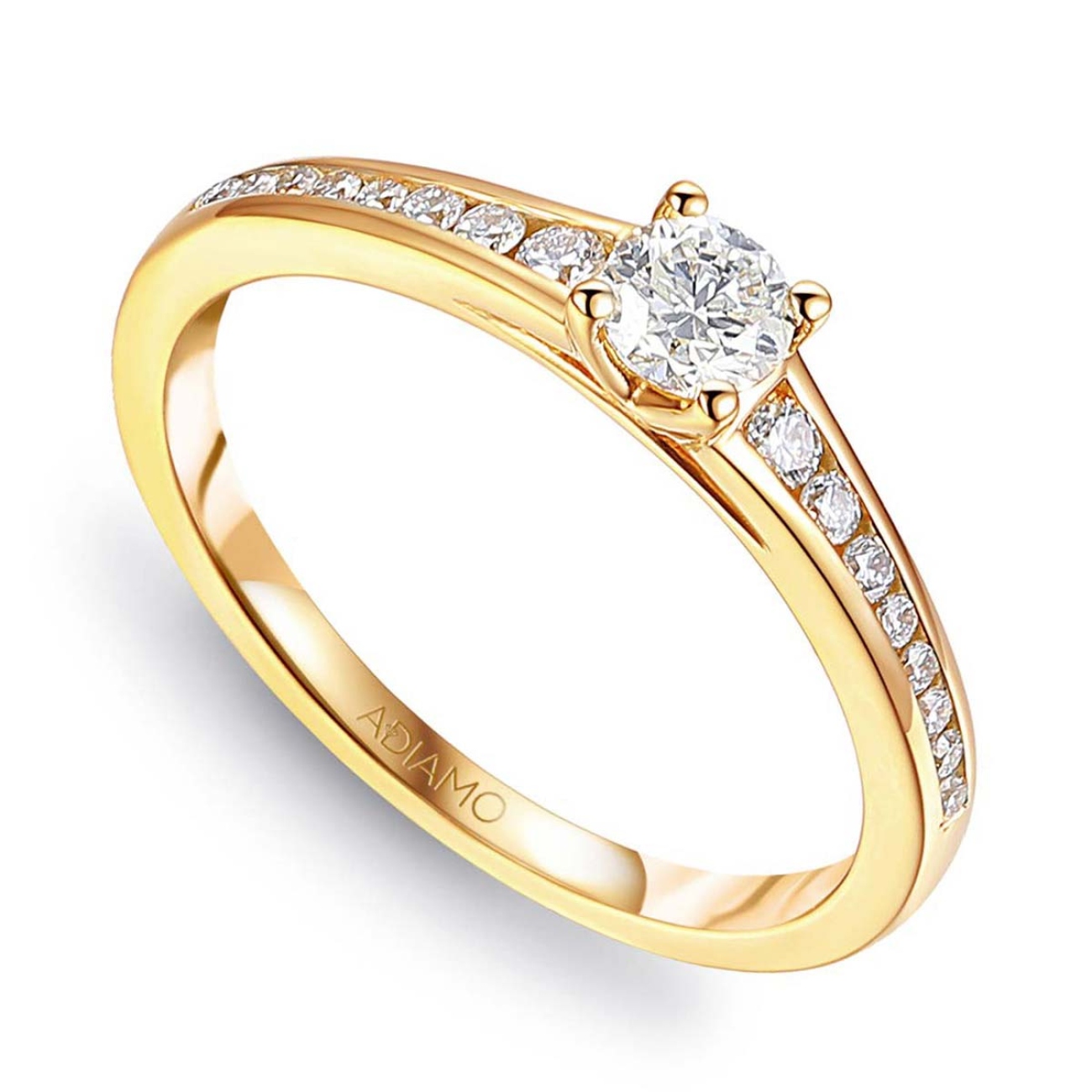 Pierścionek z diamentami (R43410 Y): 9