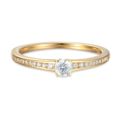 Pierścionek z diamentami (R43410 Y)