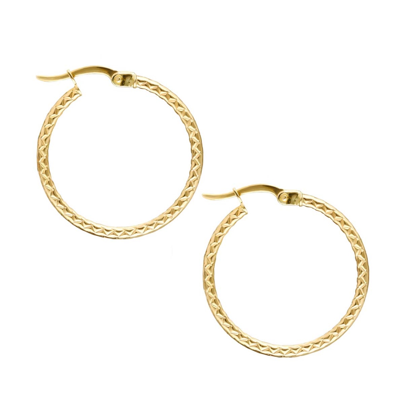 Kolczyki ze złota koła