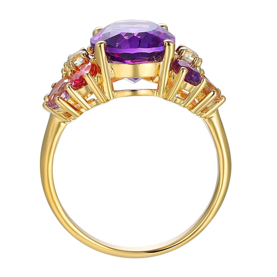 Pierścionek z kolorowymi kamieniami (R88902 Y): 7