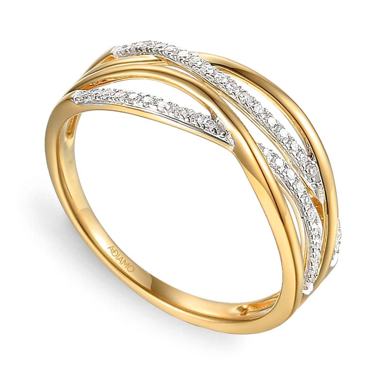 Pierścionek z diamentami (R56276 Y): 14