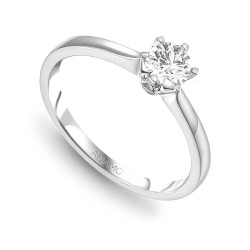 Pierścionek z diamentem (R39803 W 0,32ct): 12 - zdjęcie: 2