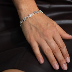 Bransoletka z diamentami (B07566 Y G)