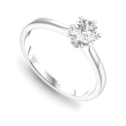 Pierścionek z diamentem (R39803 W 0,50ct): 7 - zdjęcie: 2