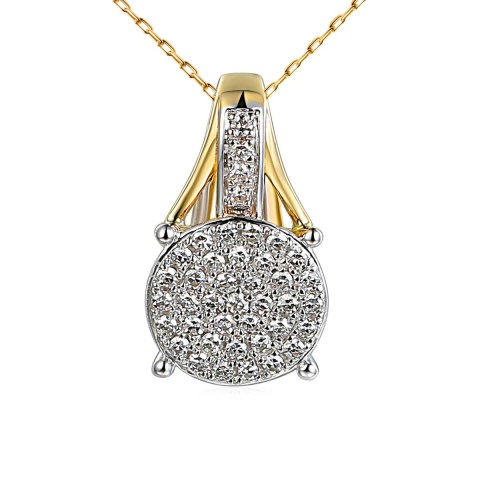 Zawieszka z diamentami (P86385 YW 0,16ct)