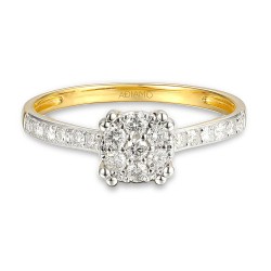 Pierścionek z diamentami (R82706 Y): 7 - zdjęcie: 4