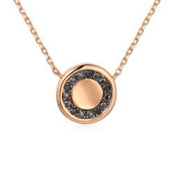 Naszyjnik z diamentami (N06618 R C BD) - zdjęcie: 2