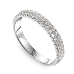 Pierścionek z diamentami (R62426 W): 13 - zdjęcie: 2