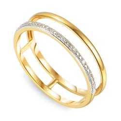 Pierścionek z diamentami (R70010 Y): 7 - zdjęcie: 2