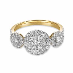 Pierścionek z diamentami (R86965 Y): 8 - zdjęcie: 4