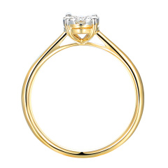 Pierścionek z diamentami (R65971 Y)