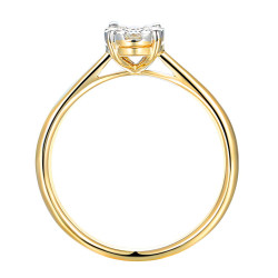 Pierścionek z diamentami (R65971 Y) - zdjęcie: 3