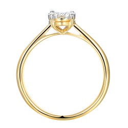 Pierścionek z diamentami (R65971 Y) - zdjęcie: 4