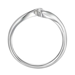 Pierścionek z diamentem (R62801 W): 10 - zdjęcie: 4