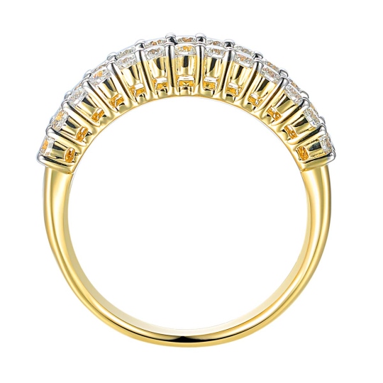 Pierścionek z diamentami (R10043 Y): 16