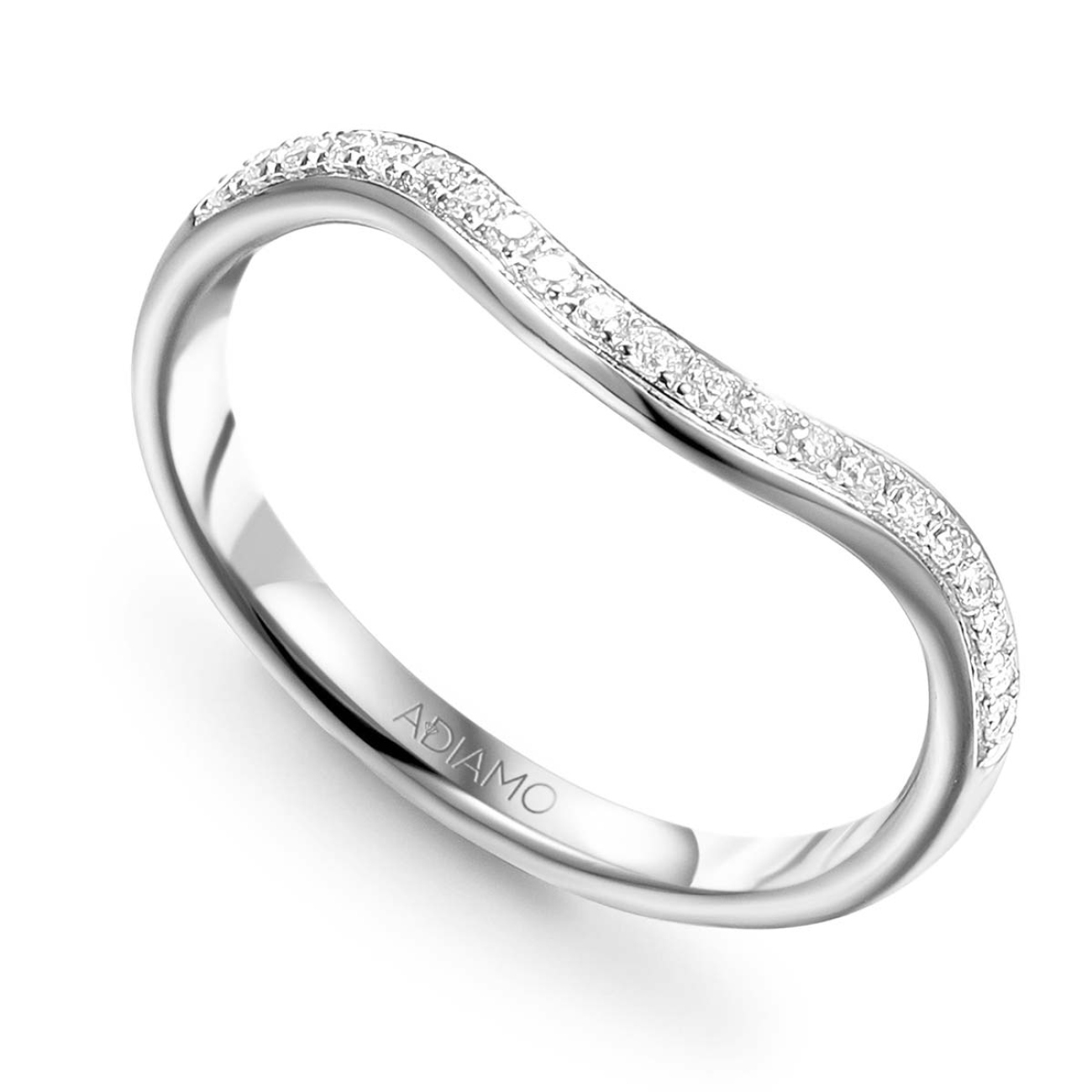 Pierścionek z diamentami (R88146 W): 14