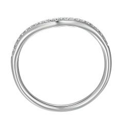 Pierścionek z diamentami (R88146 W)