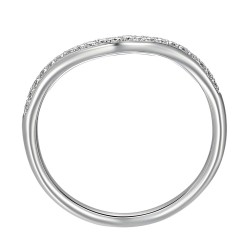 Pierścionek z diamentami (R88146 W): 14 - zdjęcie: 4