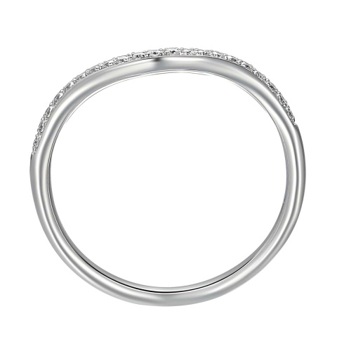 Pierścionek z diamentami (R88146 W)