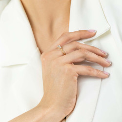 Pierścionek z diamentami (R66570 Y): 10 - zdjęcie: 3