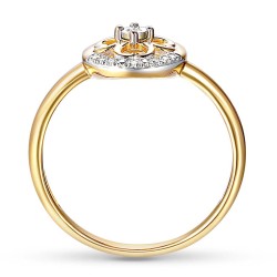 Pierścionek z diamentami (R86590 Y): 10 - zdjęcie: 4